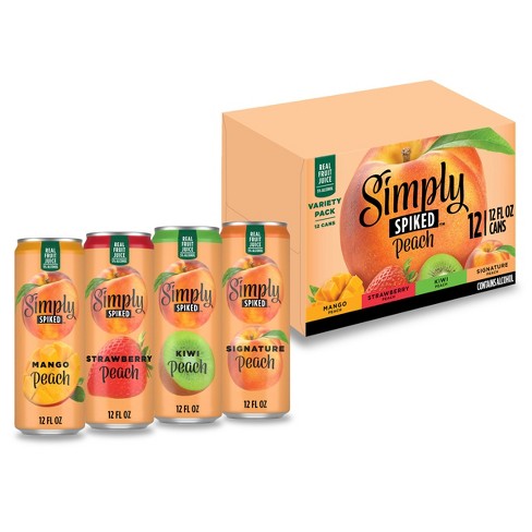 Simply Spiked Peach Variety Pack 12-Pack