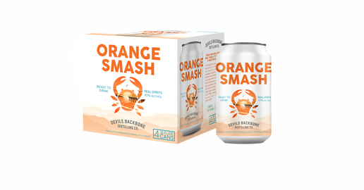 Devil's Backbone Brewing Orange Smash Vodka Cocktail 12-Oz 4-Pack