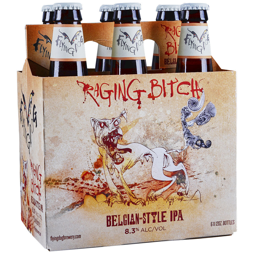 Flying Dog Brewery Raging Bitch India Pale Ale Beer 12-Oz Bottle 6-Pack