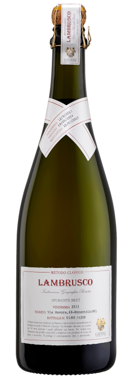 Gavioli Lambrusco Classic Method Brut 750ml