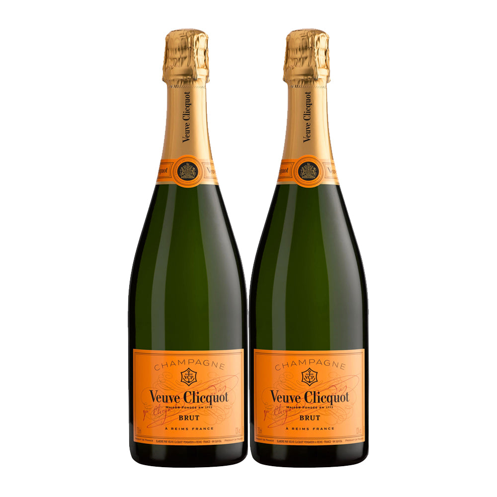 Veuve Clicquot Ponsardin Yellow Label Brut 2-Pack Bundle