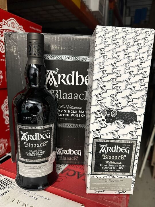 Ardbeg Blaaack Committee Release Single Malt Scotch Whisky 750ml