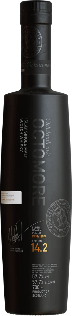 Bruichladdich Octomore Edition 14.2 Islay Single Malt Scotch Whisky 750ml