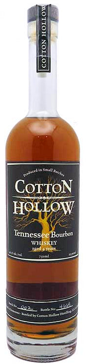 Cotton Hollow Tennessee Bourbon Whiskey 750ml