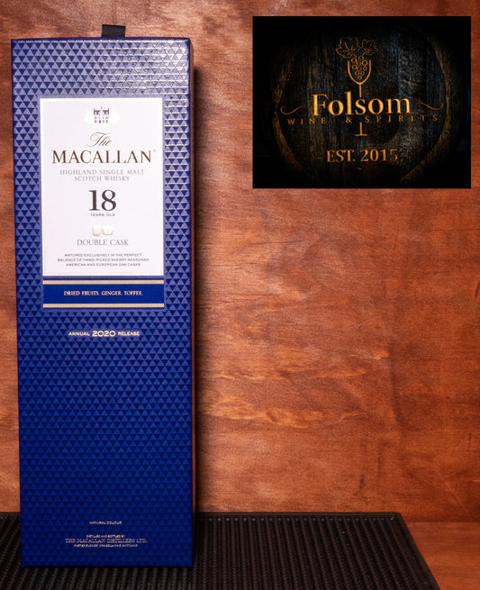 2020 Macallan 18 Year Old Double Cask Single Malt Scotch Whisky 750ml