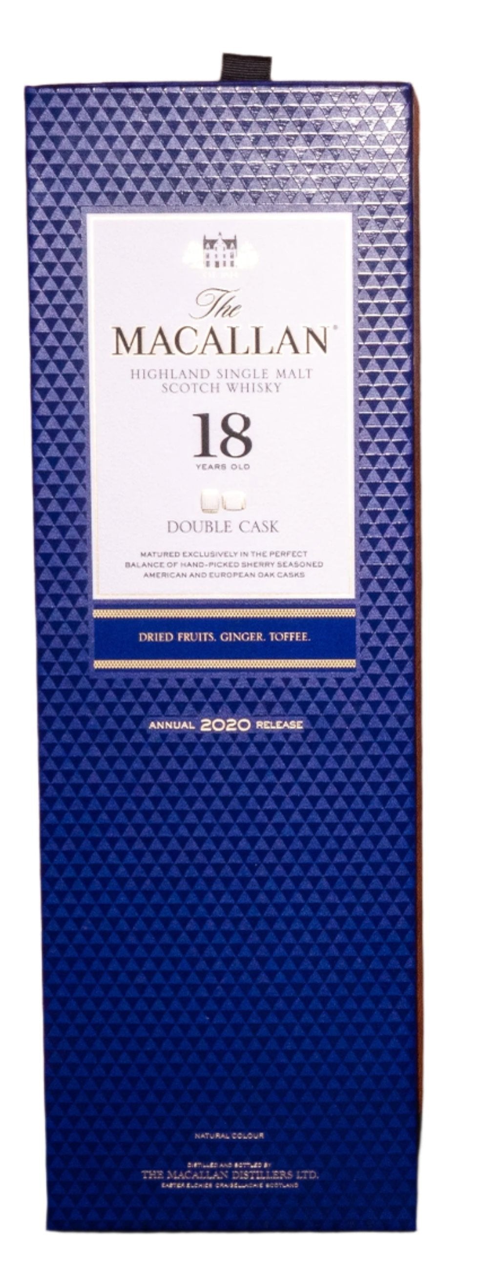 2020 Macallan 18 Year Old Double Cask Single Malt Scotch Whisky 750ml