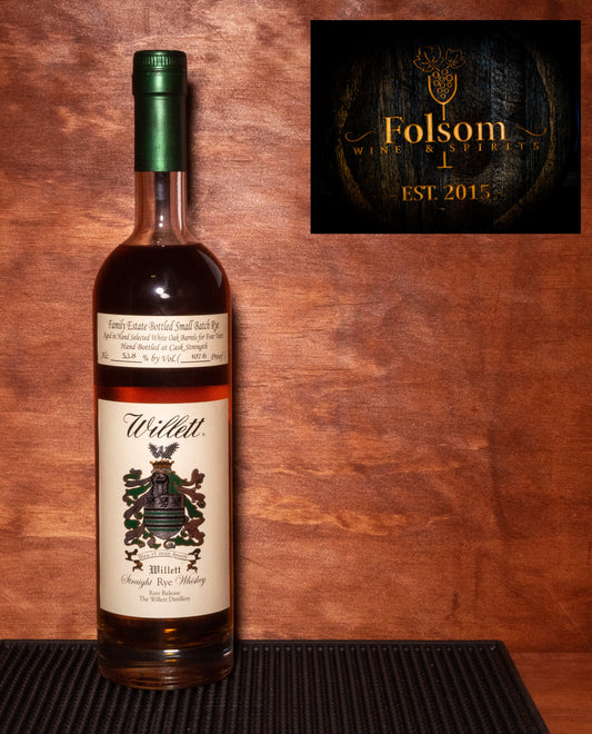 Willett 4 Year Old Family Estate Small Batch Rye Whiskey 750ml