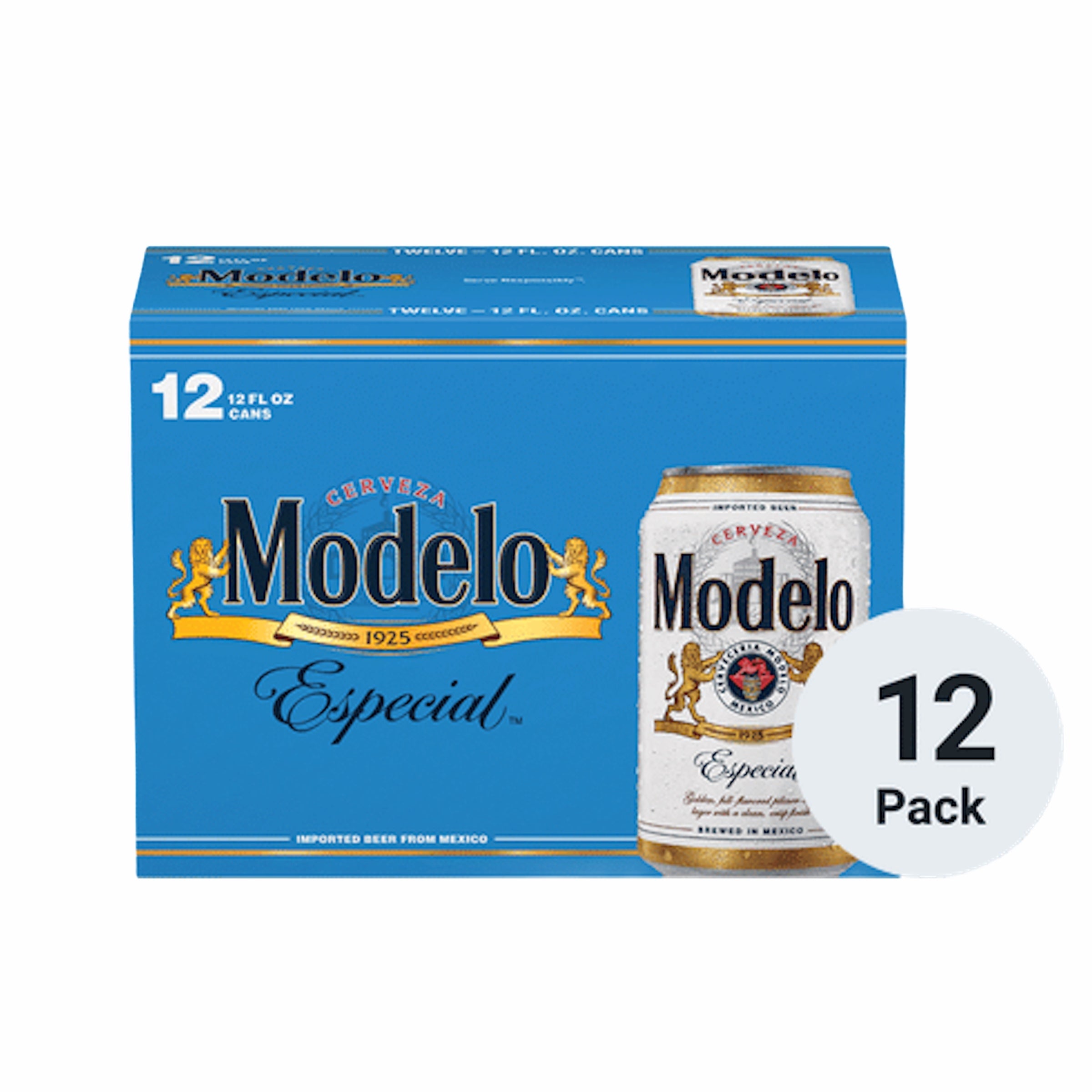 Grupo Modelo Especial Lager Beer 12-Oz Can 12-Pack – Liquor Express