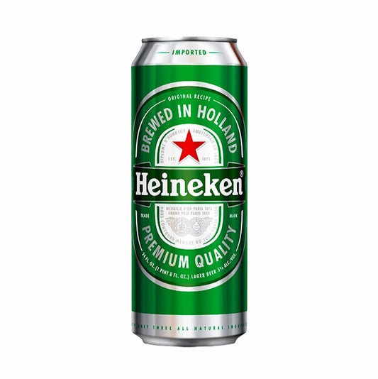 Heineken Lager Beer Can 24-Oz