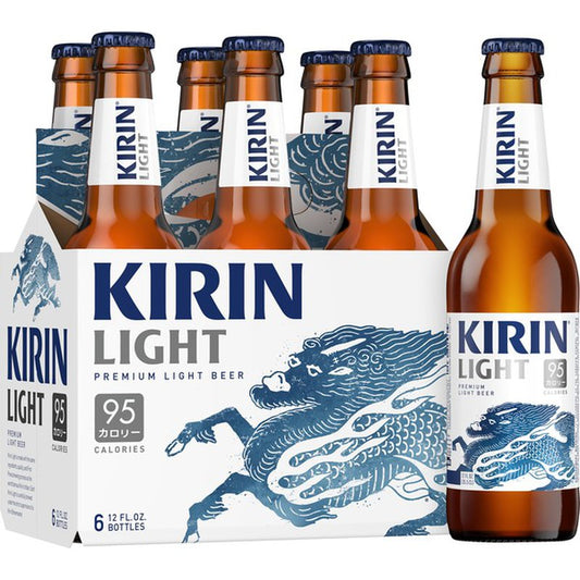 Kirin Premium Light Beer 12-Oz Bottle 6-Pack