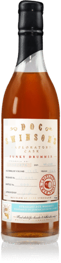 Doc Swinson's Exploratory Cask Funky Drummer Straight Rye Whiskey 750ml