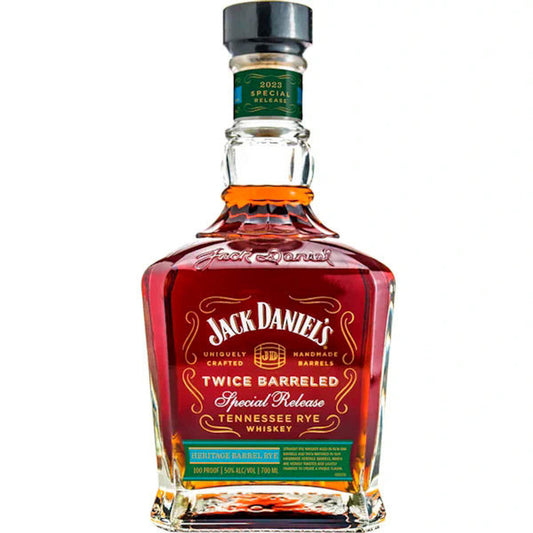 2023 Jack Daniel's Twice Barreled Special Release Heritage Tennessee Rye 700ml