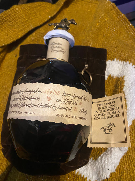 1993 Blanton's Vintage Original Single Barrel Bourbon