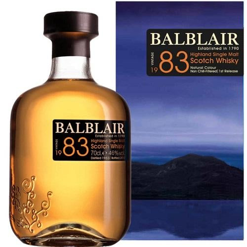 BALBLAIR 1983 HIGHLAND SINGLE MALT