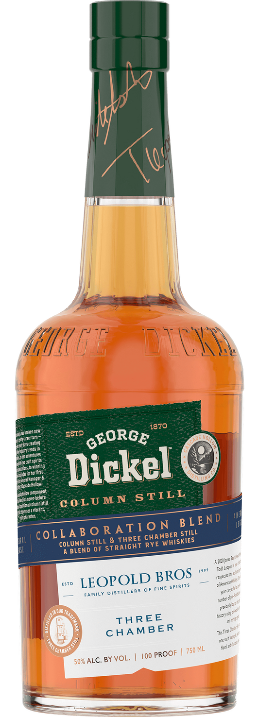 George Dickel & Leopold Bros Collaboration Blend Rye Whiskey 750ml