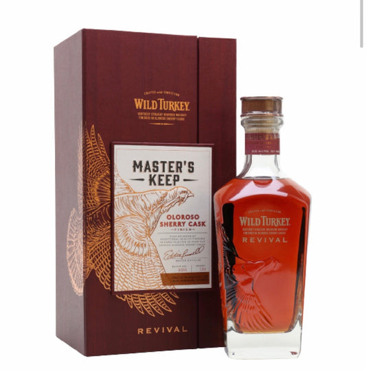 Wild Turkey Master's Keep Revival Oloroso Sherry Casks Finish Bourbon Whiskey 750ml