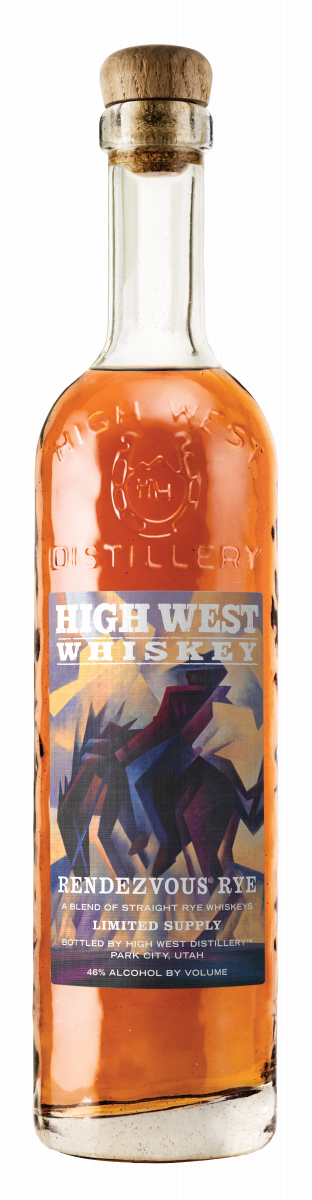 2023 High West Rendezvous Straight Rye Blended Whiskey 750ml