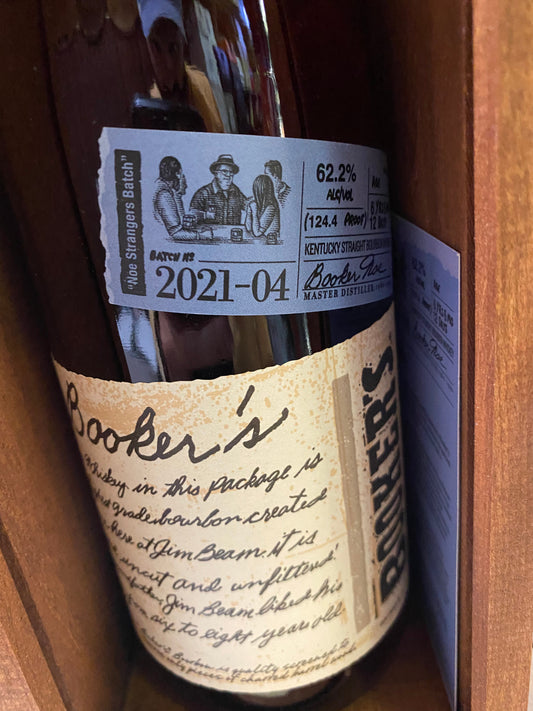 Booker's Small Batch Collection 2021-04 Noe Stranger's Batch Kentucky Straight Bourbon Whiskey 750ml