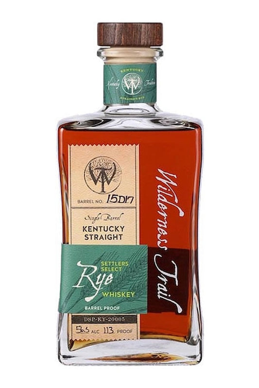 Wilderness Trail Settler's Select Single Barrel Straight Rye Whiskey 750ml