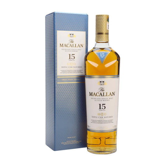 The Macallan Triple Cask Matured Fine Oak 15 Year Old Single Malt Scotch Whisky 750ml