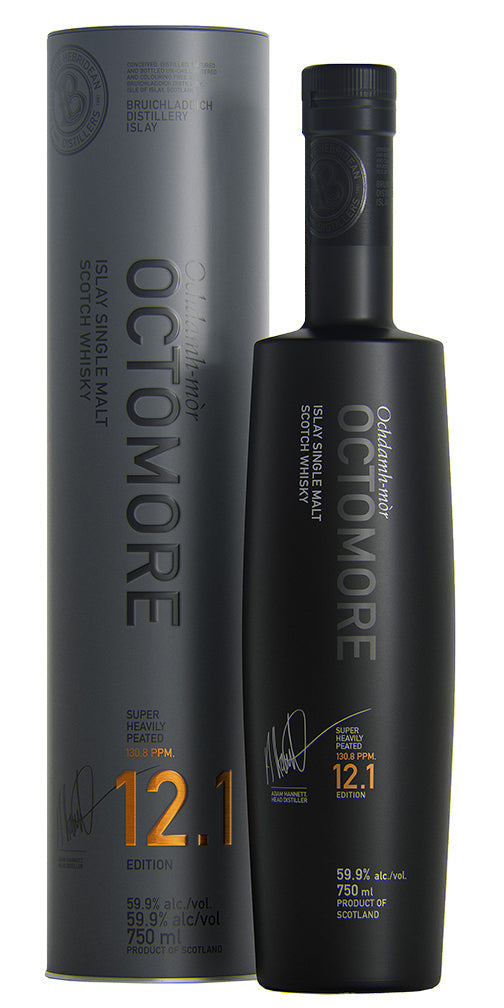 Bruichladdich Octomore Edition 12.1 Super Heavily Peated Single Malt Scotch Whisky 750ml