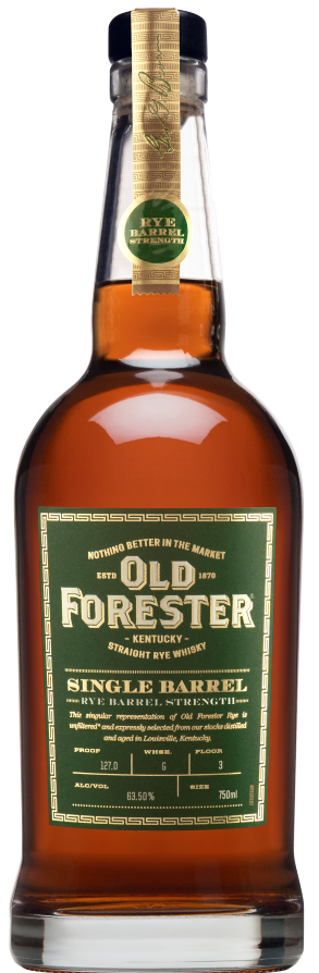 Old Forester Barrel Strength Single Barrel Rye Whiskey 750ml