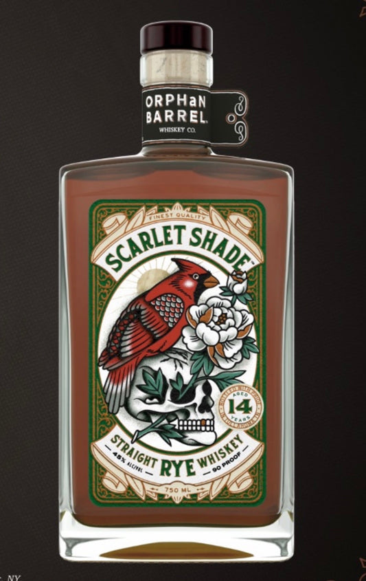 Orphan Barrel Scarlet Shade 14 Year Old Straight Rye Whiskey