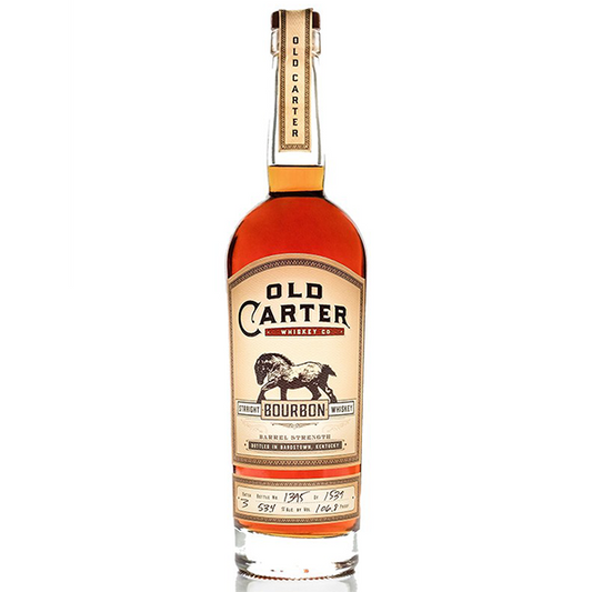 Old Carter Barrel Strength  Batch 10 Straight Bourbon Whiskey 750ml