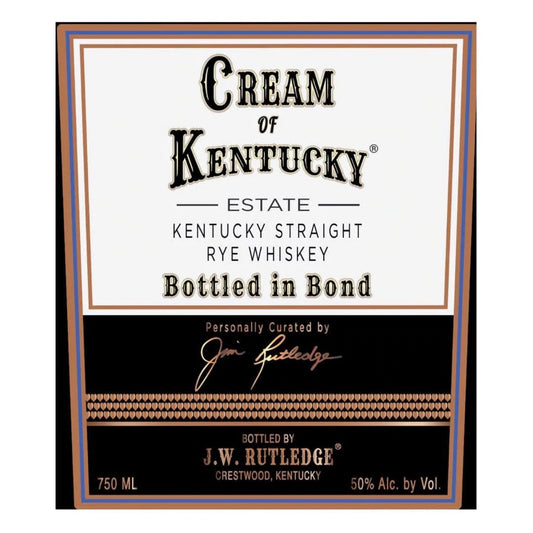 Cream Of Kentucky Bottled In Bond Straight Rye