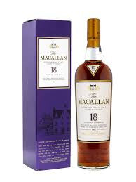 1996 Macallan 18 Year Old Sherry Oak Single Malt Scotch Whisky 750ml