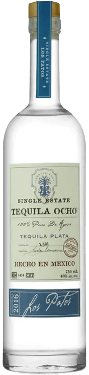 2022 Tequila Ocho Single Estate El Nacimiento Plata-Blanco Tequila 750ml