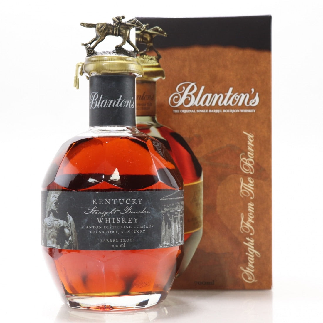 Blanton's Straight from the Barrel Dumped 2018 / Greek Label