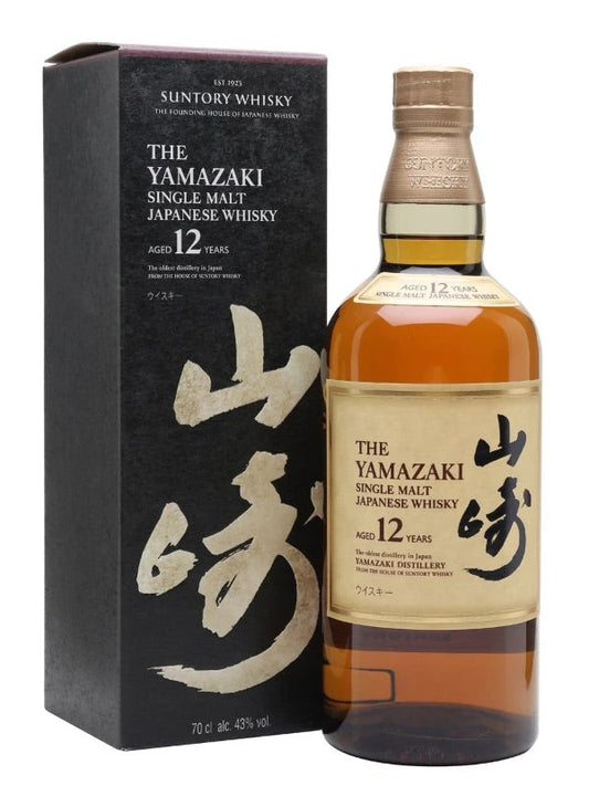 Suntory The Yamazaki 12 Year Old Single Malt Whisky 750ml