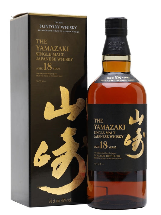 Suntory The Yamazaki 18 Year Old Single Malt Whisky 750ml
