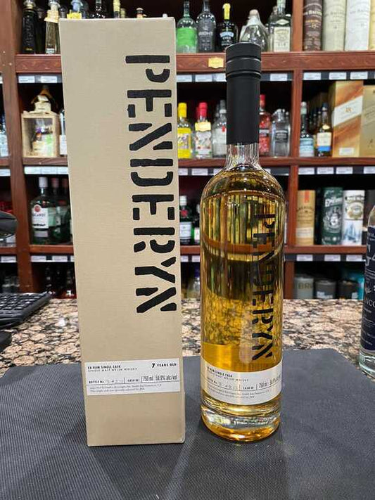 Penderyn 7 Year Old Ex-Rum Cask Single Malt Whisky 750ml