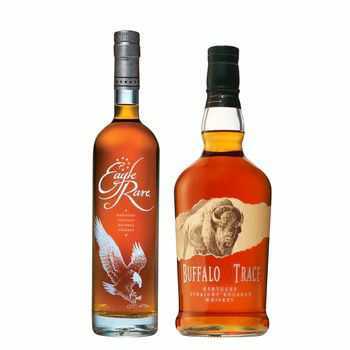 Buffalo Trace 2-Pack Bundle Buffalo Trace Kentucky Bourbon, Eagle Rare 10 Year