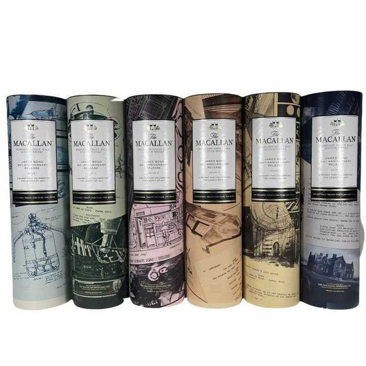 Macallan James Bond 60th Anniversary Full Collection Single Malt Scotch Whisky