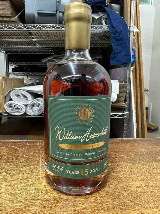 William Heavenhill Small Batch Bottled in Bond 15 Year Old Straight Bourbon Whiskey 750ml