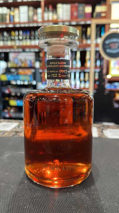Frank August Single Barrel Cask Strength Batch No 17 Straight Bourbon Whiskey 750ml