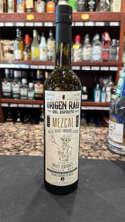 Origen Raiz del Espiritu Cenizo Mezcal 750ml