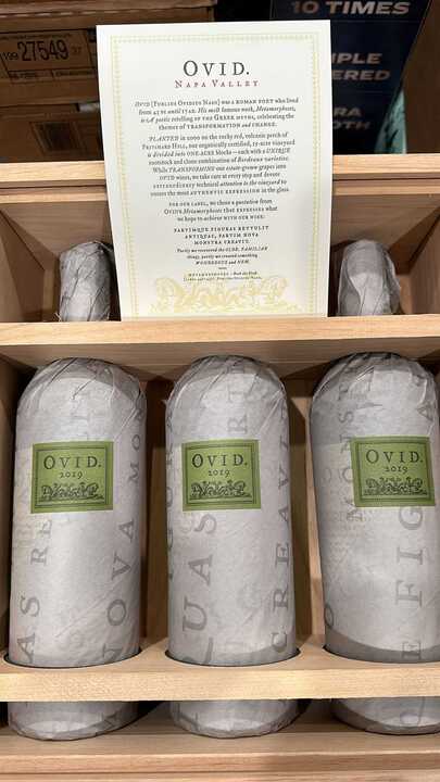 2019 Ovid Napa Valley Red Blend Very Rare Set of 3 750ml
