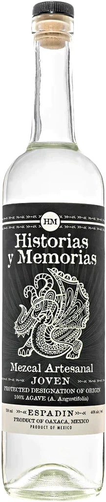 Historias y Memorias Espadin Joven Mezcal 750ml