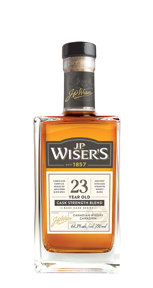 J. P. Wiser's 23 Year Old Cask Strength Blend Canadian Whisky