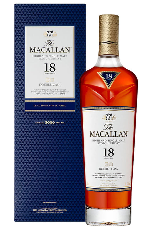 2019 The Macallan 18 Year Old Sherry Oak Single Malt Scotch Whisky 750ml