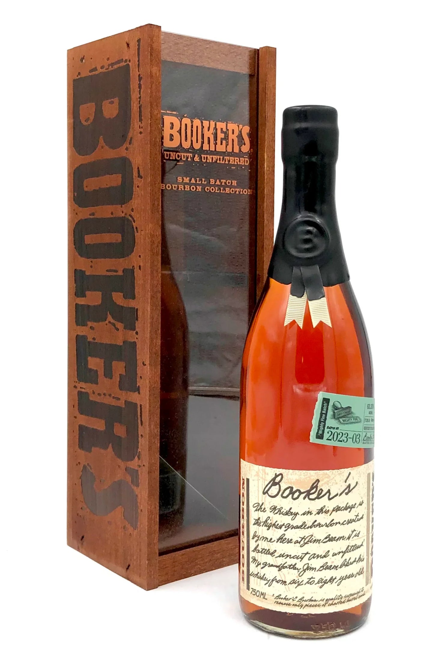 2023 Booker's Mighty Fine Batch 2023-03 Kentucky Straight Bourbon Whiskey 750ml