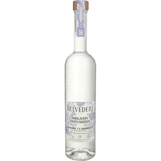 Belvedere Organic Infusions Blackberry & Lemongrass Vodka 750ml
