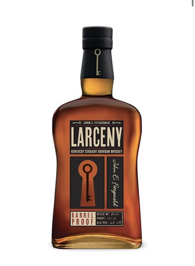 John E. Fitzgerald Larceny Barrel Proof Batch C922 Kentucky Straight Bourbon Whiskey
