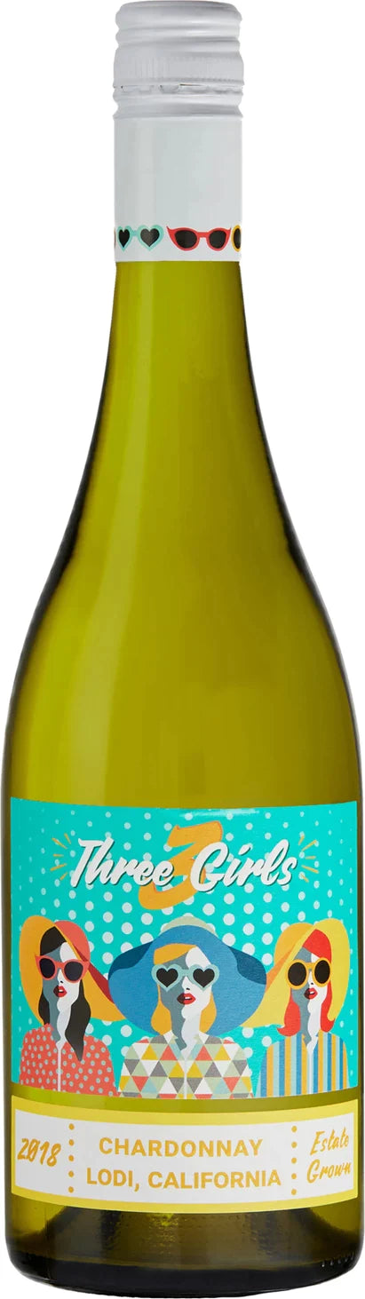 3 Girls Chardonnay Lodi 750ml
