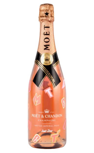 Moet & Chandon Just Don NBA Edition Nectar Rose Brut Champagne 750ml