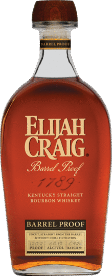 Elijah Craig Small Batch Barrel Proof Bourbon Batch B522 750ml